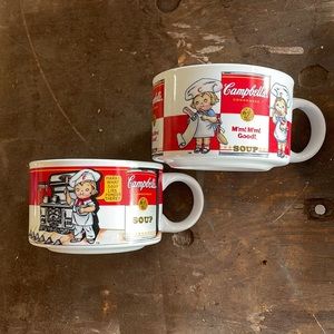 Campbells soup bowls